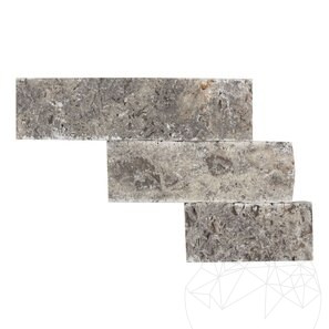 Travertin Silver Scapitat 5 cm x LL x 2.2 cm
