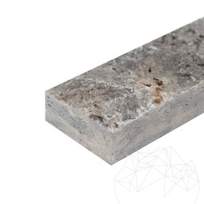 Travertin Silver Scapitat 5 cm x LL x 2.2 cm