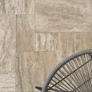 Travertin Striato Antichizat, 61 x 30.5 x 3 cm