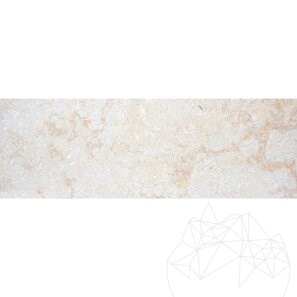Treapta marmura Rosalina Polisata, 120 x 30 x 3 cm - Proiect Special
