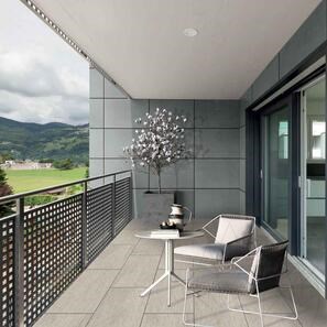 Piatra Sinterizata L'ALTRA PIETRA Di Vals Silver, 40 X 80 X 2 cm, R11 - Antiderapanta pt exterior