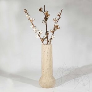 Vaza Decorativa Autograph-Milano Travertin Classic, 50 x 20 x 10 cm