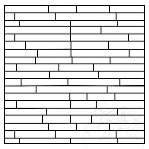 Panel Marmura Arctic White Polisat, 15 x 60 cm