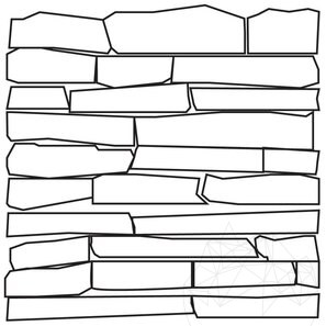 Ardezie Rock Face Flat Black