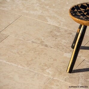 Limestone Vratza Beige Polisata, 60 x 30 x 1.2 cm
