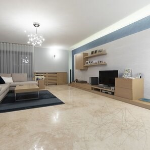 Travertin Classic PREMIUM Cross Cut Polisat, 122 x 61 x 1.2 cm