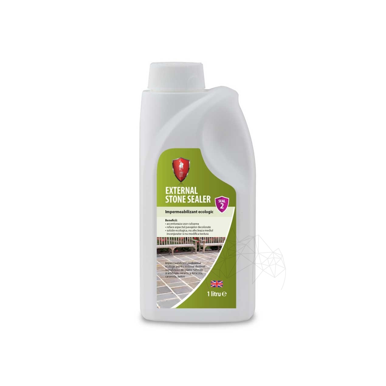 LTP Profesional External Sealer - Impermeabilizant pt. spatii exterioare, pt. piatra naturala, 1 L