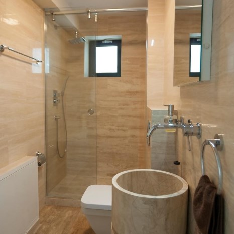 Poze Travertin Classic Wave Cut Mat 45.7 x 30.5 x 1.2 cm - Economy