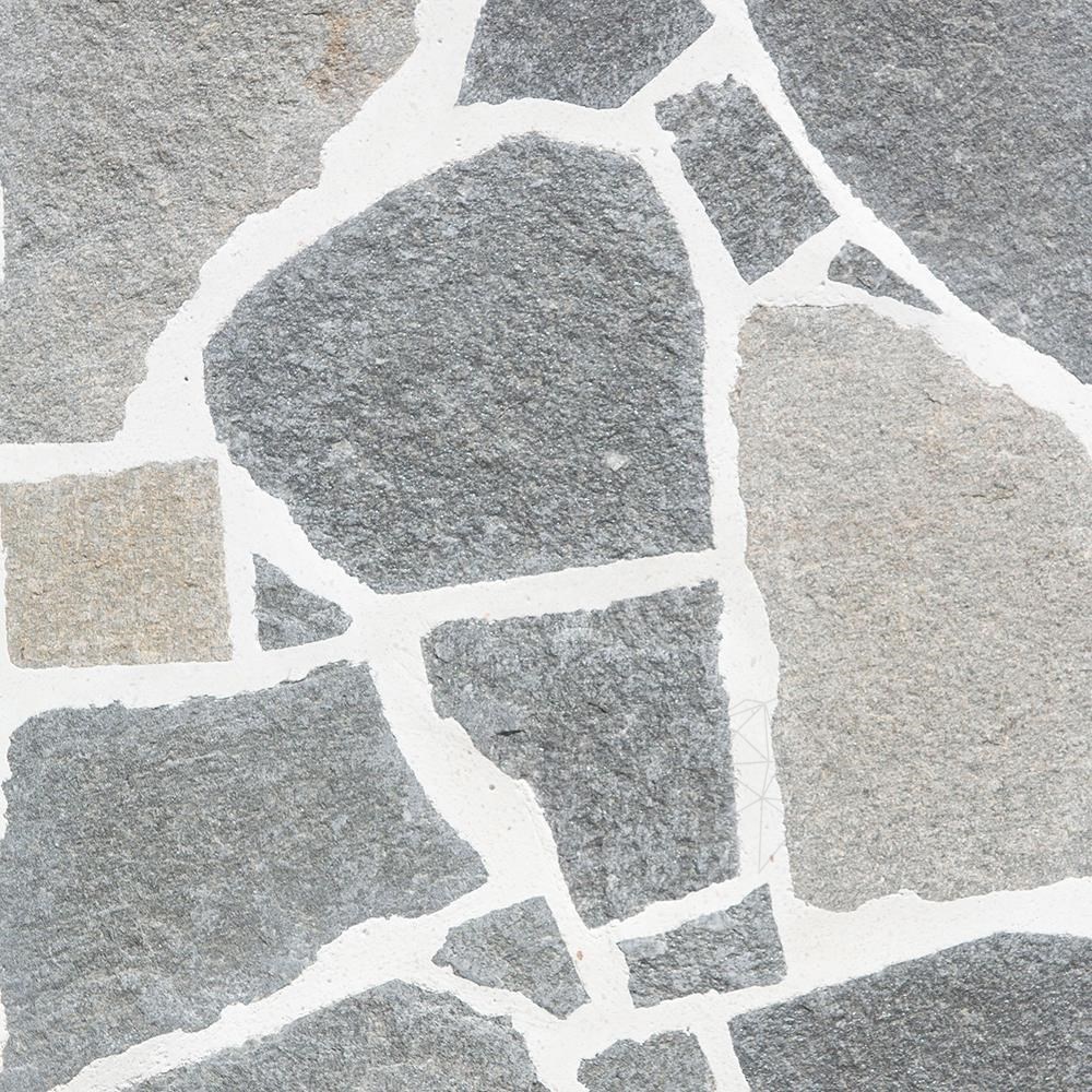 Prelungire Horn pt. Cuptor + Gratar Gradina Traditional – 15 cm (40 x 30cm, Piatra Poligonala Kavala, Beton Armat,15kg)