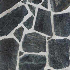 Prelungire Horn pt. Cuptor + Gratar Gradina Traditional – 15 cm (40 x 30cm, Piatra Poligonala Verde Laguna, Beton Armat)