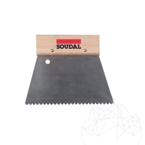 Gletiera metalica pentru adezivi (B3)