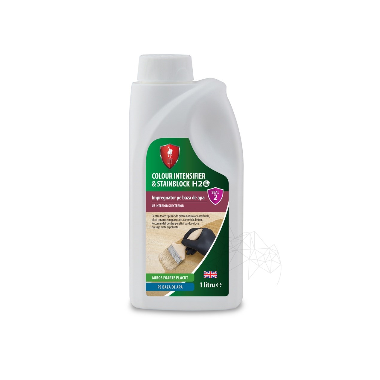 LTP Premium Colour Intensifier H2O - Impermeabilizant ECO cu intensificarea culorii pt. piatra naturala, 1 L