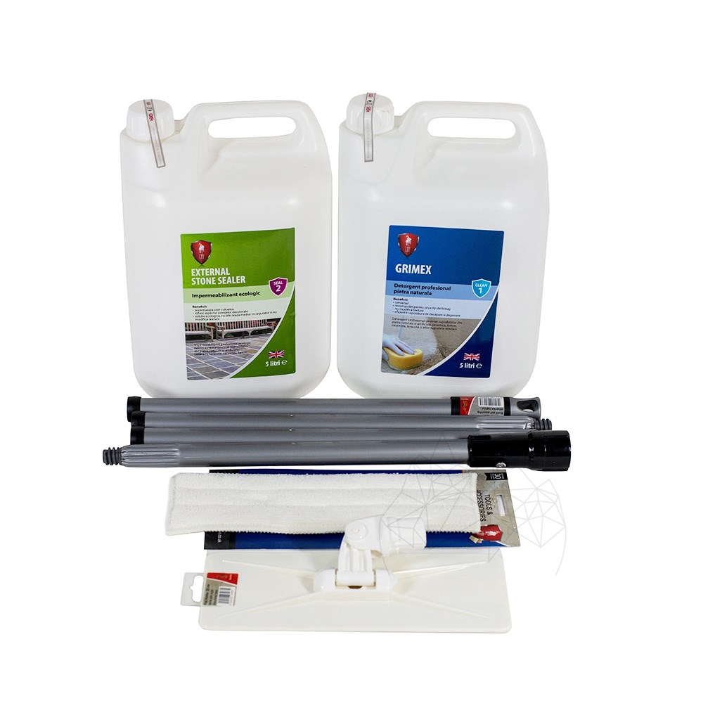 Kit LTP UVPROTECT - Protejeaza fatadele si gardurile aflate in bataia soarelui