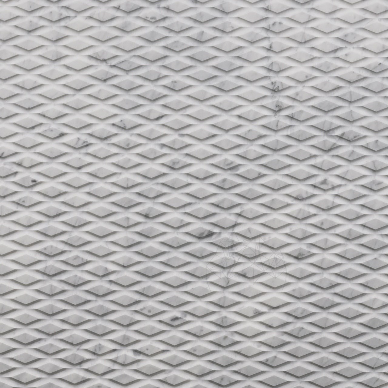 Lastra Marmura Carrara White Rombo Extreme Design 2CM