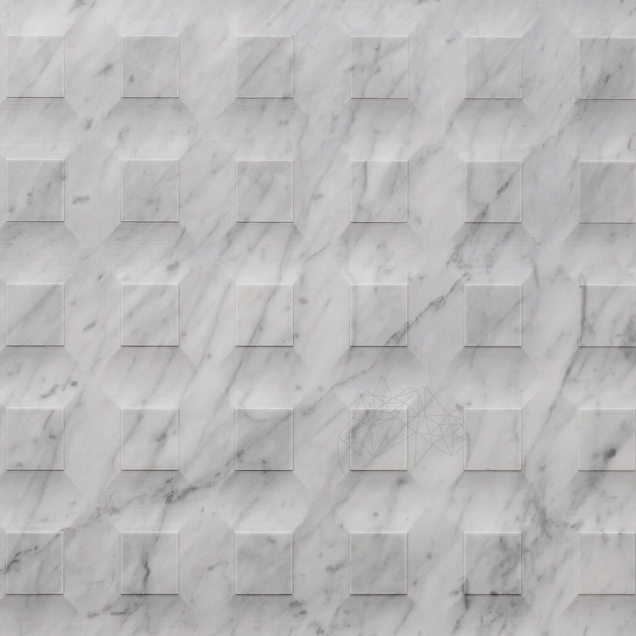 Lastra Marmura Carrara White Stud H Design 2CM