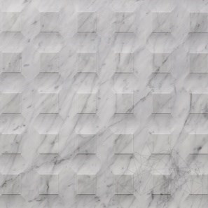 Lastra Marmura Carrara White Stud H Design 2CM