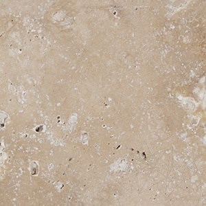 Mostra-Travertin Classic Cross Cut Antichizat, 61 x 40.6 x 1.2 cm