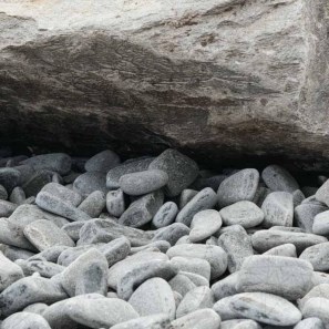Pebbles Ardezie Kavala Fish Grey, 1-3 cm KG