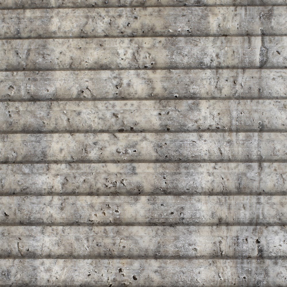 Mostra - Travertin Silver Riflat, 120 x 60 x 2 cm 
