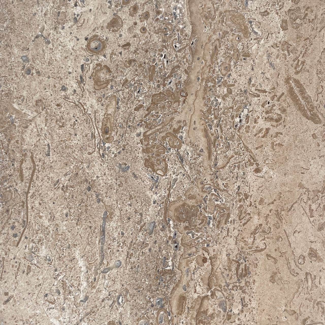Mostra-Travertin Latte PREMIUM Periat, 30.5 x 15.2 x 3 cm