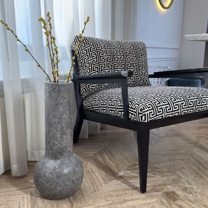 Vaza Decorativa Autograph-Milano Marmura Tundra, 50 x 20 x 10 cm