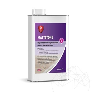 LTP Profesional Mattstone - Impermeabilizant pt. suprafete din piatra naturala nepolisata, caramida, teracota, 500 ml