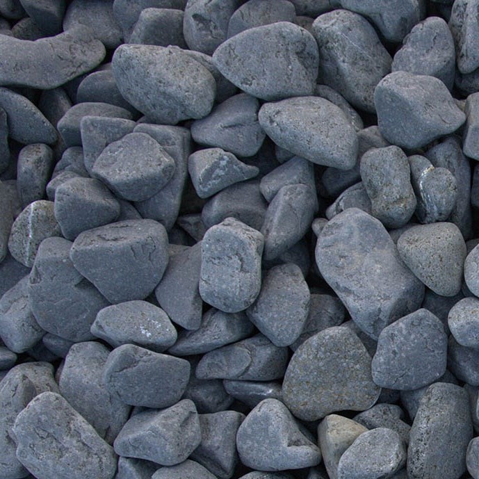 Pebbles Dark Grey, 3-6 cm Sac 20 kg