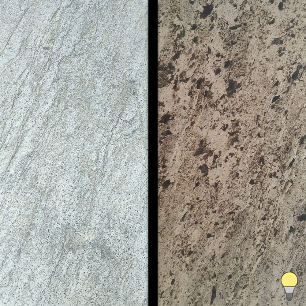 Ardezie Flexibila Translucida SKIN 2mm  - Silver Grey, 240 x 90 cm | Iluminare Ambientala, Interior & Exterior