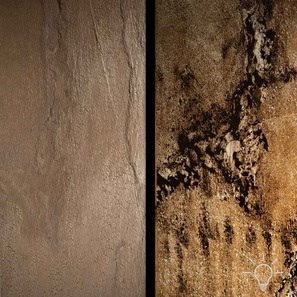 Ardezie Flexibila Translucida SKIN 2mm  - AuBurn, 244 x 122 cm | Iluminare Ambientala, Interior & Exterior