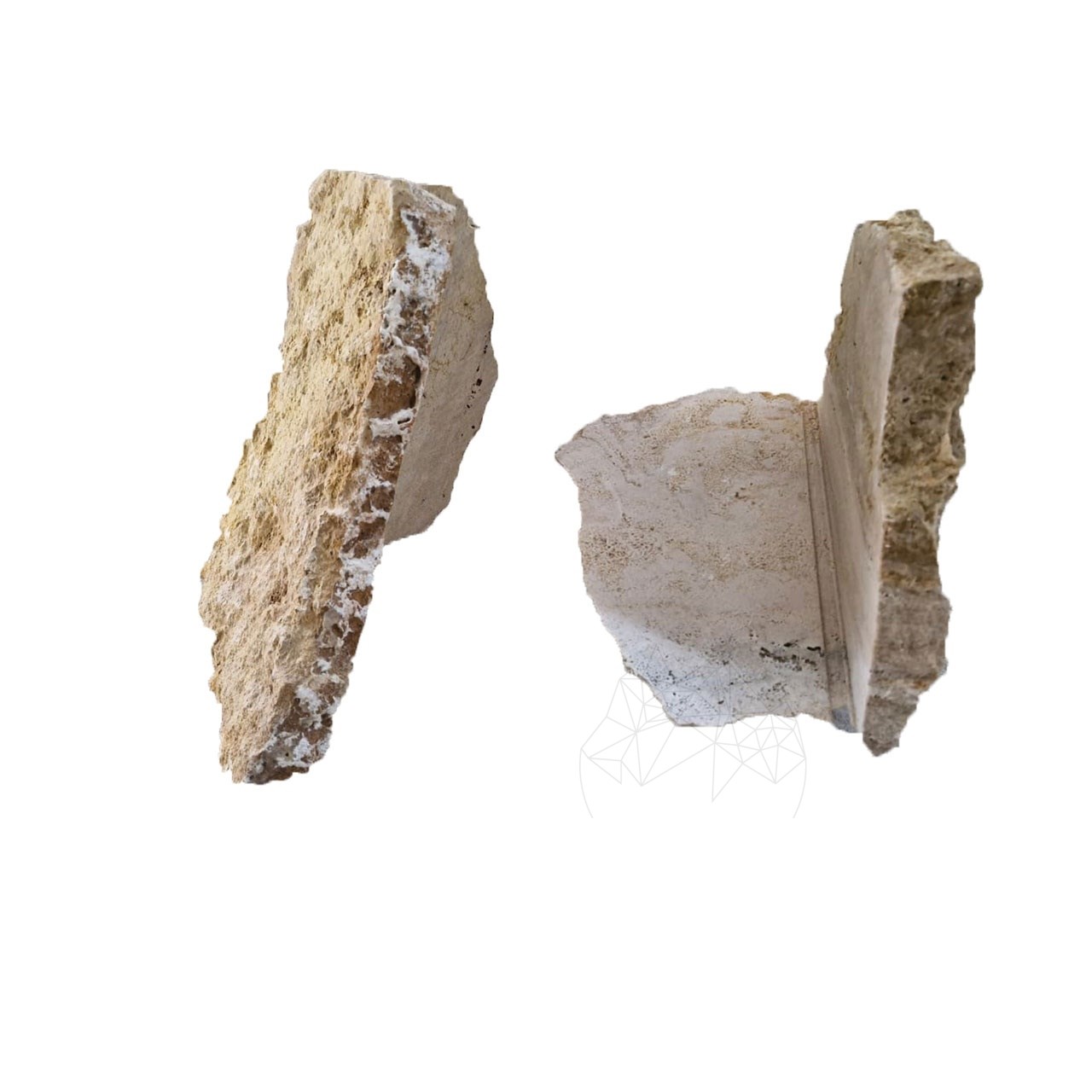 Travertin Poligonal Rock Face Scabas (Coltar)