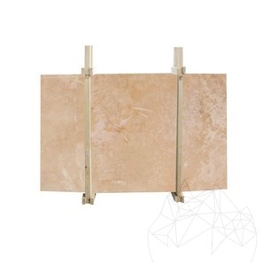 Lastra Travertin Classic Cross Cut Mat & Chituit, 3 cm