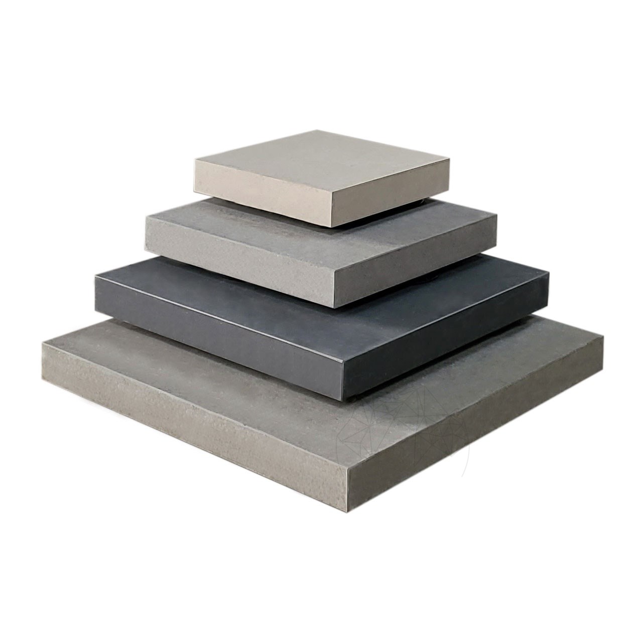 Element Decorativ Treapta Gradino Rialzato - Piatra Sinterizata, 60X60X2XH8