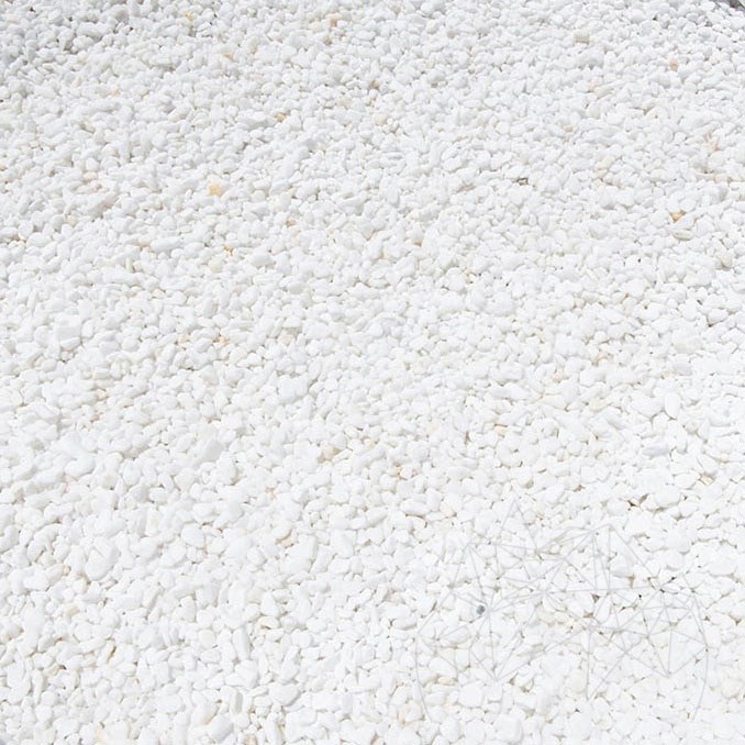 Pebbles Marmura Alba Thassos, 0-1 cm 
