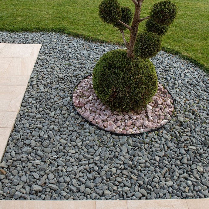 Pebbles Dark Grey, 1-3 cm 