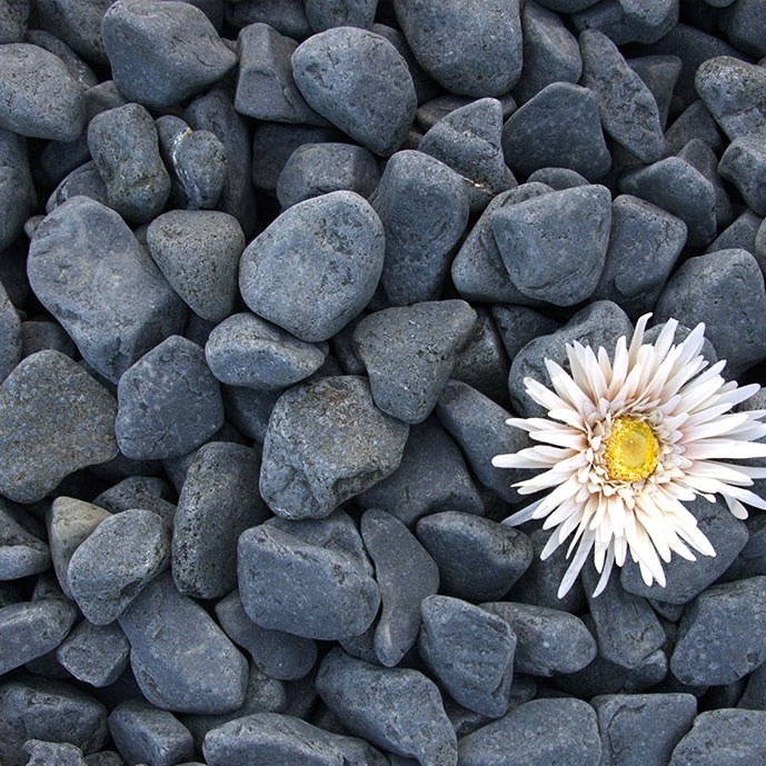 Pebbles Dark Grey, 1-3 cm Sac 20 kg