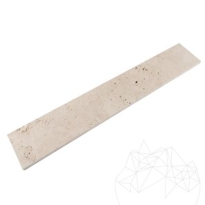 Plinta Travertin Classic Cross Cut Periat 8 x 61 x 1.2cm