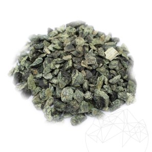 Mozaic Decorativ Verde, 10-15 mm Sac 20 Kg