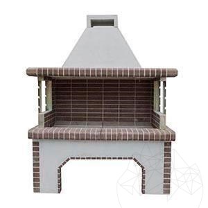 Gratar Harmony Chocolate Mare placat cu caramida refractara