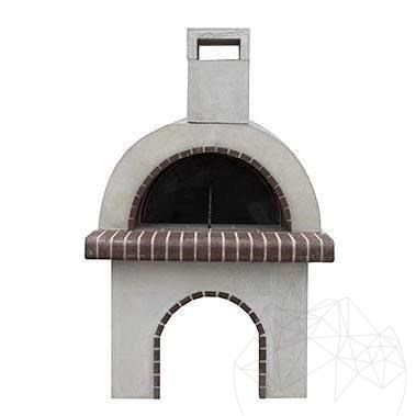 Cuptor Gradina Harmony Chocolate cu caramida refractara