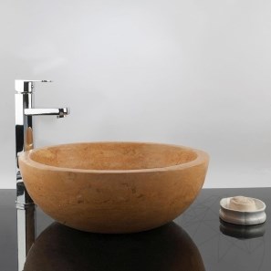 Chiuveta Matia travertin Yellow RS-5 42 x 15 cm