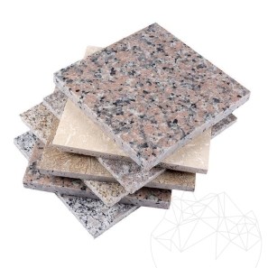 Mostra-Mozaic Marmura Alba si Onix Mix Polisata, 2.3 x 2.3 cm