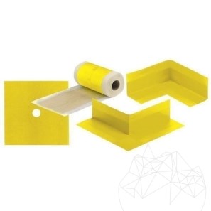 Set de benzi pt. sistemele de hidroizolatii WeberTec 828 DB 75 (10 ml/rola)