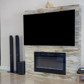 Panel Quartit  Titanium Stripes 15 x 60cm - Lichidare stoc