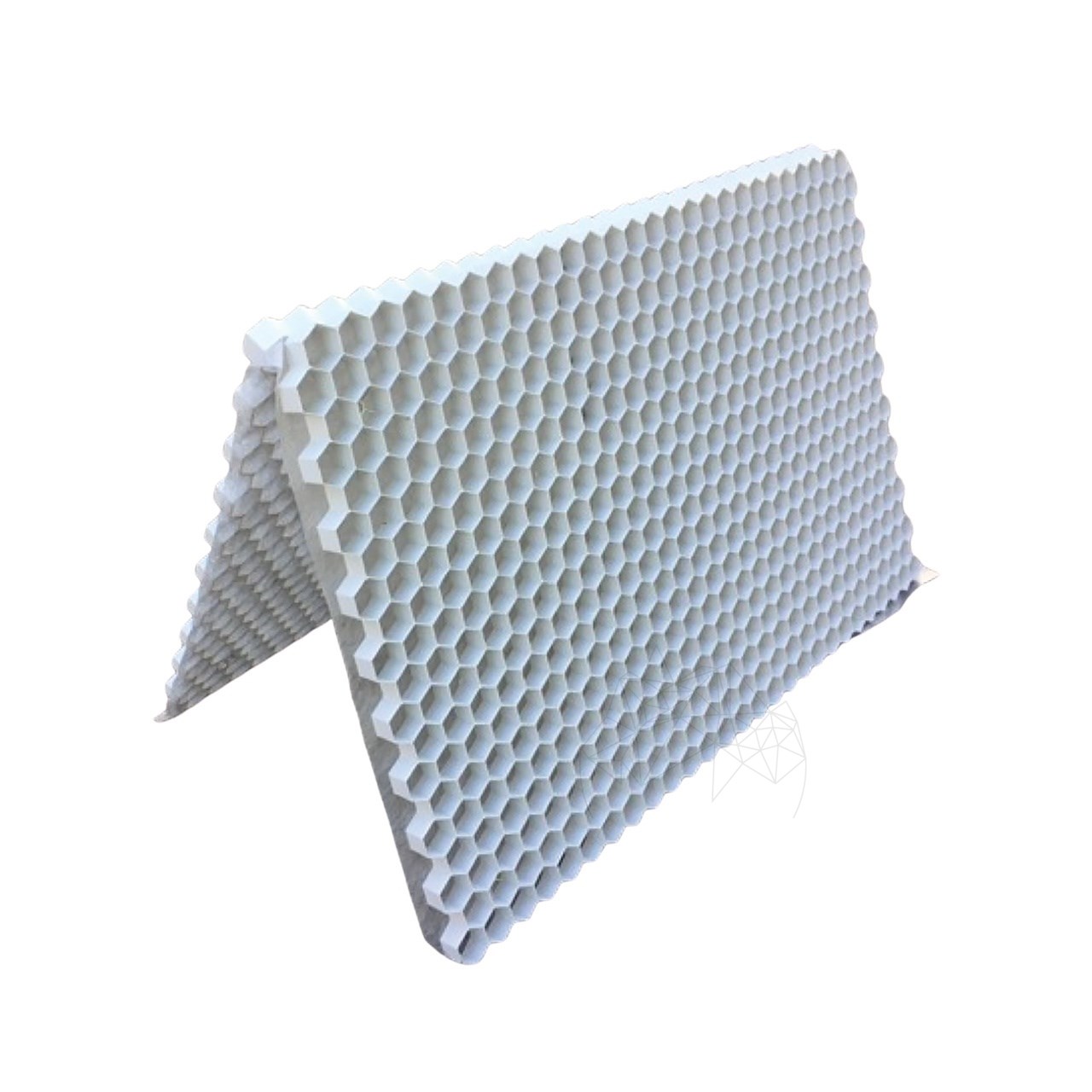 Profil fagure Fix Lite - L - pentru stabilizarea pietrisului, alb, bookfold 120 x 80 x 2,6 cm