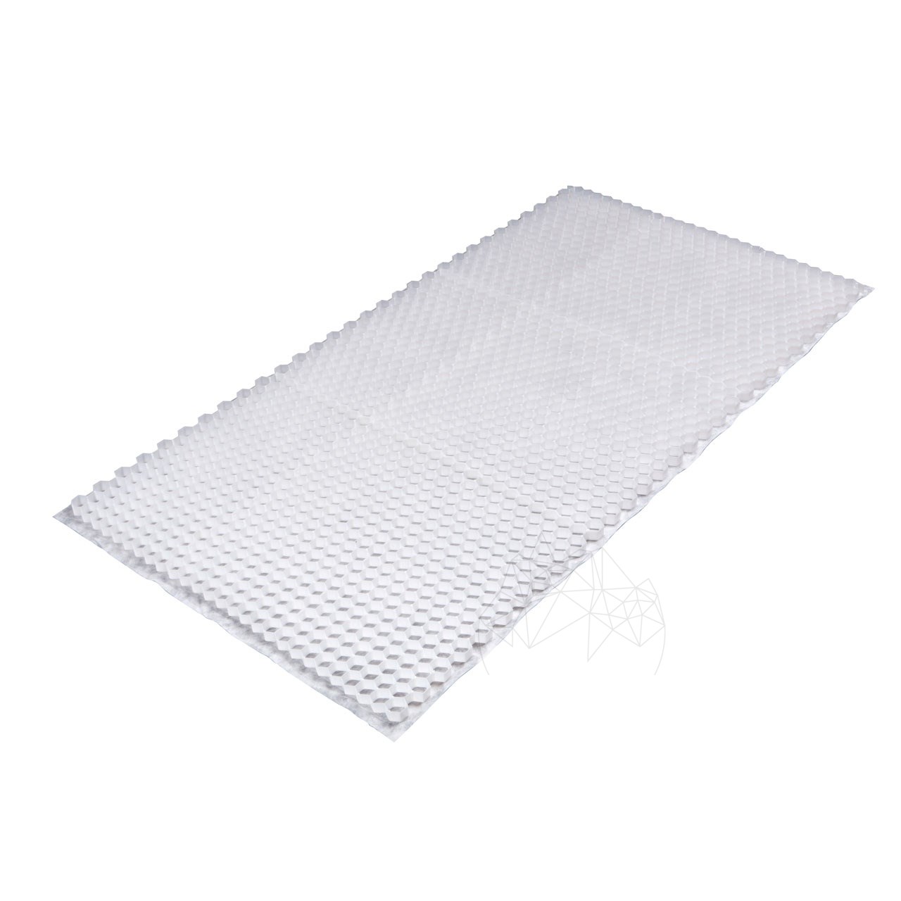 BERA - Profil fagure Pro XXL - pentru stabilizarea pietrisului, alb, 2292 x 1176 x 32 mm