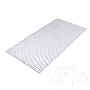 BERA - Profil fagure Pro XXL - pentru stabilizarea pietrisului, alb, 2292 x 1176 x 32 mm