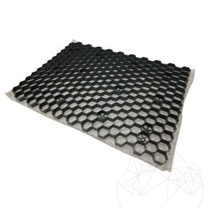 BERA - Profil fagure Fix Lite - S - pentru stabilizarea pietrisului, gri, 60 x 80 cm