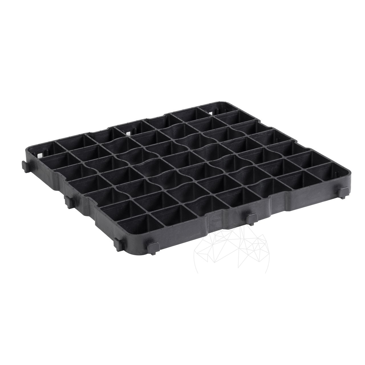 BERA - Pavaj ecologic negru, HD, H: 40 mm