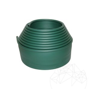 BERA - Bordura flexibila B-EDGE SMART, verde, L: 6 m x H: 10 cm