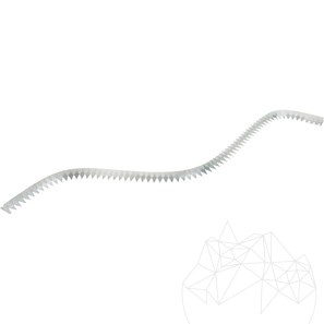 BERA - Bordura aluminiu T-Edge Pro, 118 x 9 x 5 cm, set 20 bucati (include 20 conectori)